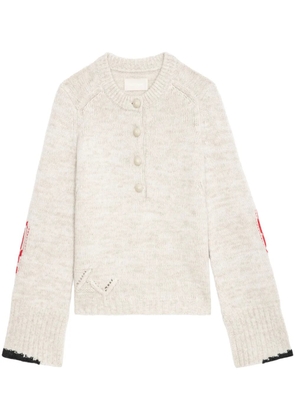 Zadig&Voltaire Halty jumper - Neutrals