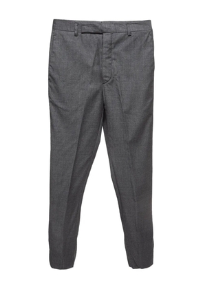Prada Pre-Owned 2024 Wool Pleated trousers - Grey
