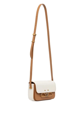Emporio Armani two-tone cross-body bag - Neutrals