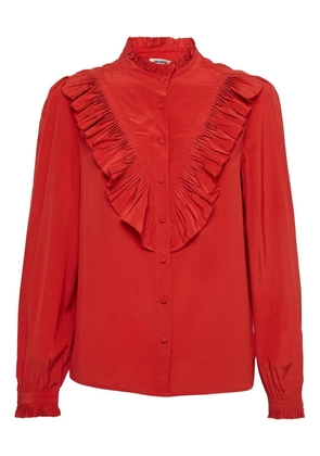 Zadig&Voltaire pre-owned ruffled shirt - Red
