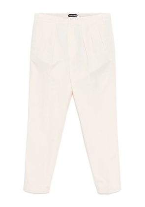 TOM FORD poplin chinos - Neutrals