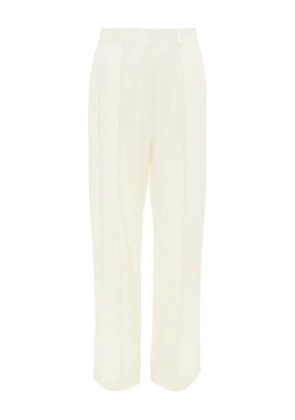 Victoria Beckham pleated wide-leg trousers - Neutrals