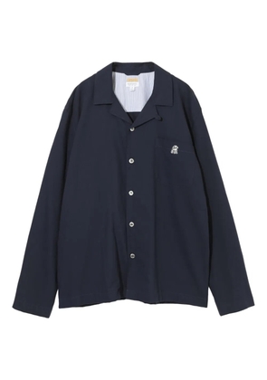 Undercover x Sunspel cotton shirt - Blue