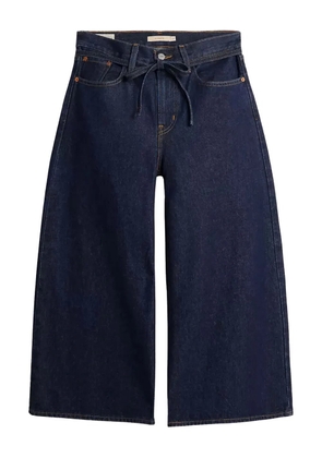 Levi's tie-waist cropped jeans - Blue
