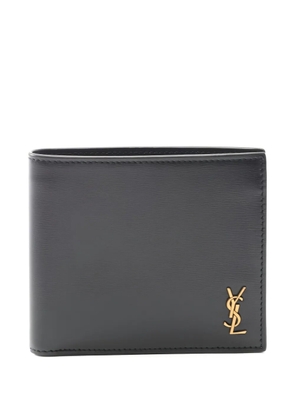 Saint Laurent Pre-Owned Cassandre bi-fold leather wallet - Black