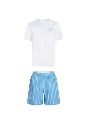 Karl Lagerfeld striped pyjamas - White