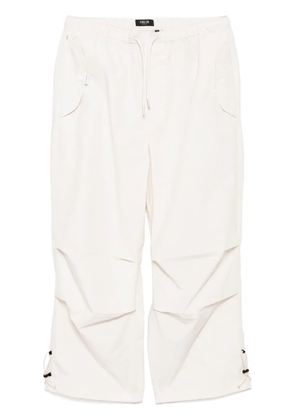 FIVE CM drawstring wide-leg trousers - Neutrals