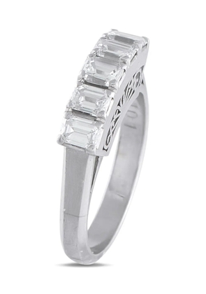 LB Exclusive platinum diamond ring - Silver