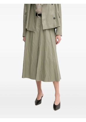 Sandro Ferrone patch-pocket midi skirt - Green