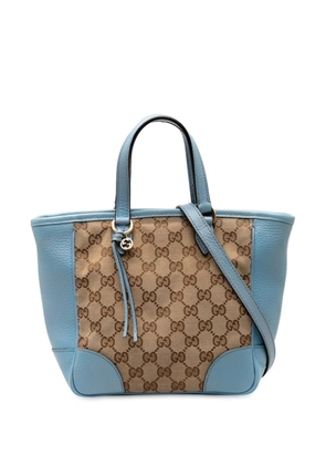 Gucci Pre-Owned 2000-2015 Small GG Canvas Bree satchel - Blue