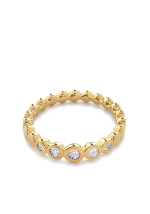 Monica Vinader Graduated half eternity ring - Gold