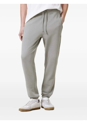 AllSaints embroidered-logo trousers - Grey