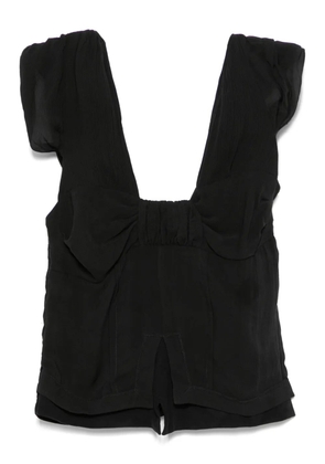 Christian Dior Pre-Owned 1990s x John Galliano silk top - Black