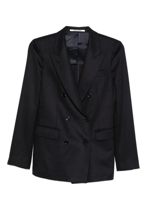 Tagliatore double-breasted long-sleeves blazer - Blue