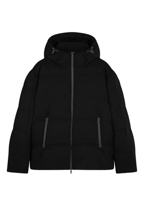 Paul & Shark hooded down jacket - Black