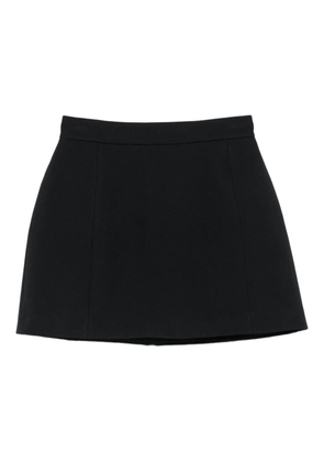 THE ANDAMANE straight-waistband straight mini skirt - Black