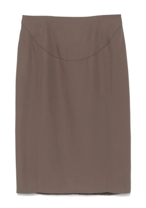 Saint Laurent Pre-Owned 2000s pencil skirt - Brown