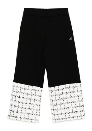 Karl Lagerfeld boucle sweatpants - Black