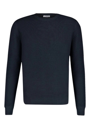 Boglioli wool crew-neck sweater - Blue