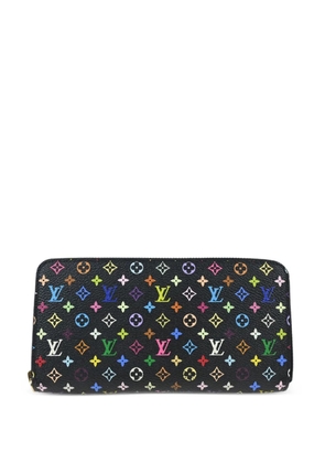 Louis Vuitton Pre-Owned 2010 x Takashi Murakmi Zippy wallet - Black