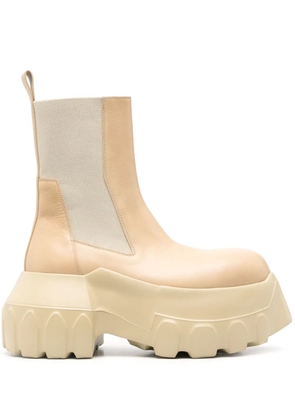 Rick Owens Beatle Mega Tractors boots - Neutrals