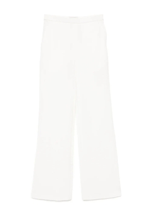 Saiid Kobeisy floral tailored pants - White