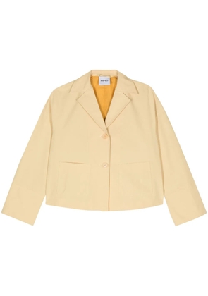 ASPESI Ada single-breasted blazer - Yellow