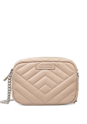 Armani Exchange quilted cross body bag - Pink
