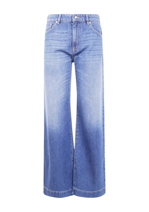 Antonelli logo-patch jeans - Blue