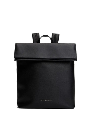 Tommy Hilfiger foldover backpack - Black