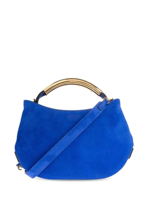 Moschino small Handle Me tote bag - Blue