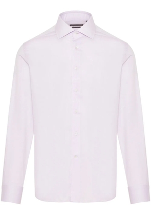 Corneliani poplin shirt - Pink