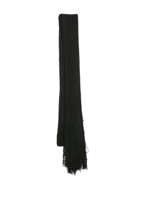 Dolce & Gabbana Pre-Owned crochet-knit scarf - Black
