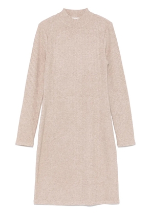 Vince ribbed mini dress - Neutrals