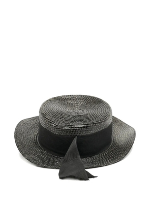 Saint Laurent Pre-Owned 2024 woven hat - Black
