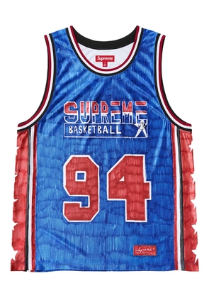 Supreme basketball jersey - Blue