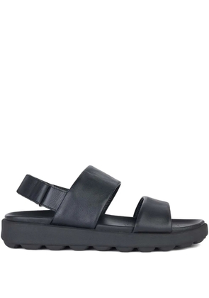 Geox leather sandals - Black