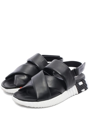 Hermès Pre-Owned Electric leather sandals - Black