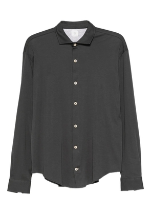 Eleventy long-sleeve button-fastening shirt - Black