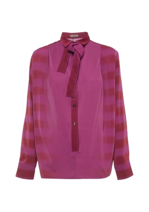Bottega Veneta Pre-Owned silk ribbon blouse - Pink