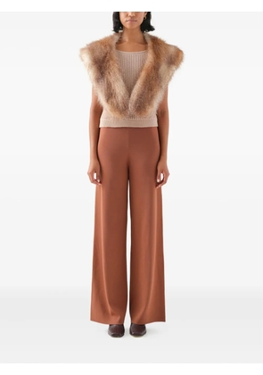 Unreal Fur Changes faux-fur scarf - Neutrals