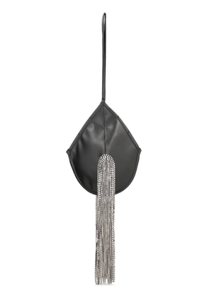 FROLOV Bra crystal-embellished clutch bag - Black