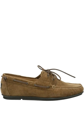 Gant Wilmon suede boat shoes - Brown