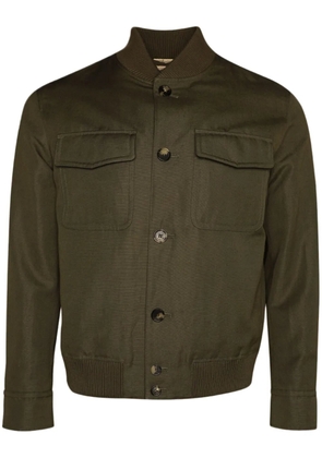 Loro Piana Kiku cotton shirt jacket - Green