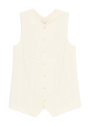 Tibi tropical easy vest - Neutrals