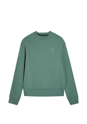 On long-sleeve sweatshirt - Green