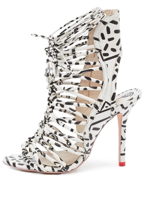 Sophia Webster pre-owned 110mm strappy sandals - White