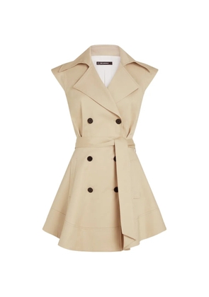 Karl Lagerfeld double-breasted mini dress - Neutrals