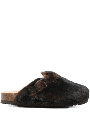 Scholl Chocolate Fae mules - Brown