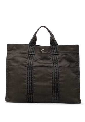 Hermès Pre-Owned 1990-2010 Canvas Herline MM tote bag - Grey